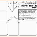 Einzigartig Kleines Haus Basteln Vorlage – Wohn Design