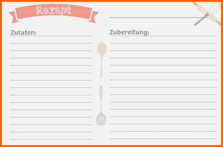Einzigartig Kochbuch Vorlagen Kostenlos Genial Rezept Dreierlei Reis