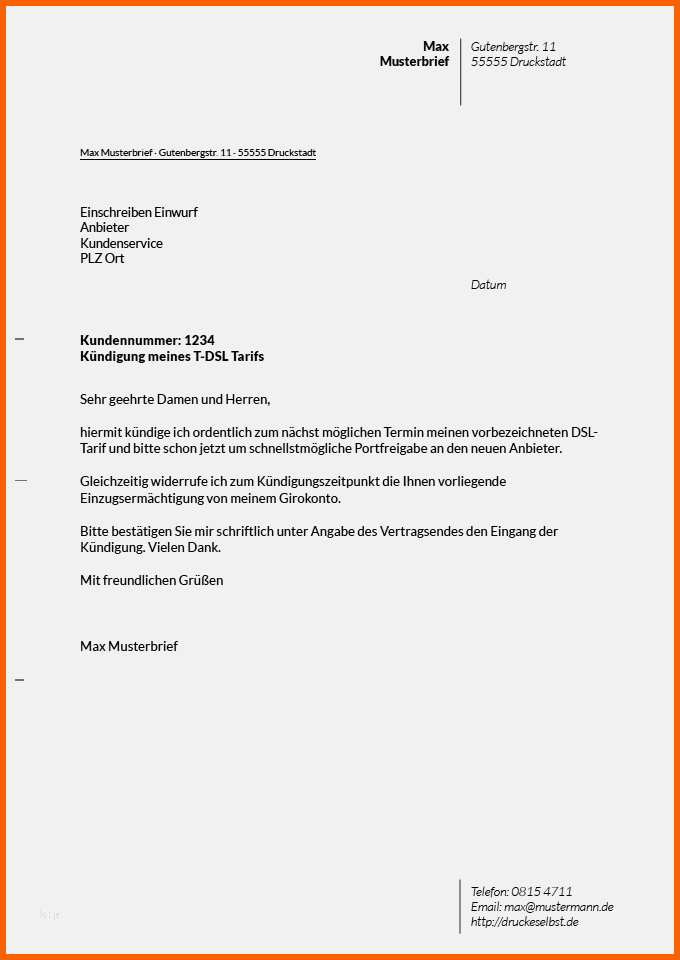Einzigartig Mobil Debitel Kündigung Vorlage Wunderbar Drucke Selbst