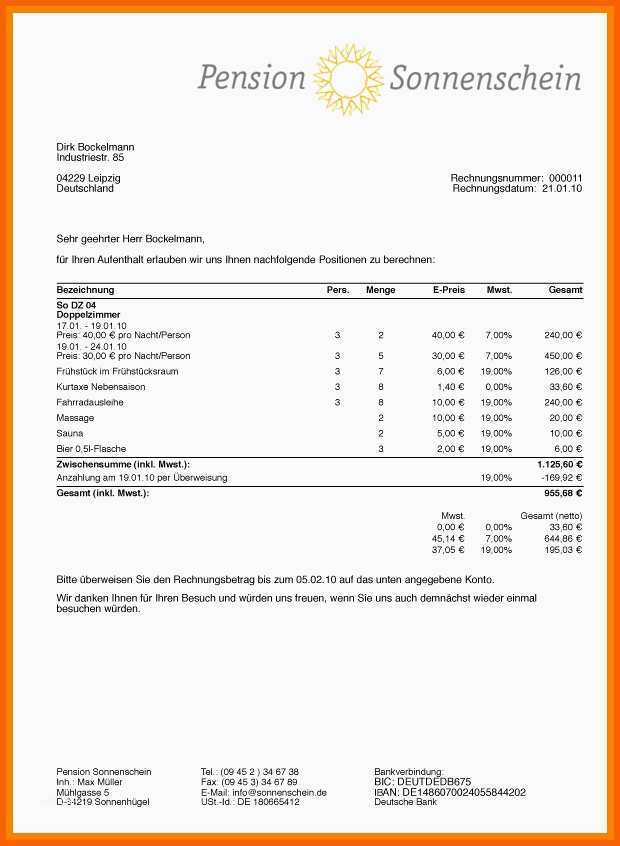 Einzigartig Musterbrief Angebot Schreiben 6 Angebot Englisch Vorlage