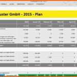 Einzigartig Planung Excel Kostenlos Guv Bilanz Und Finanzplanung