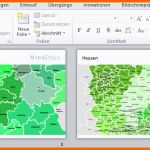 Einzigartig Powerpoint Hessen Landkreise Vektor Karte