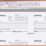Einzigartig Quittung Vorlage Word
