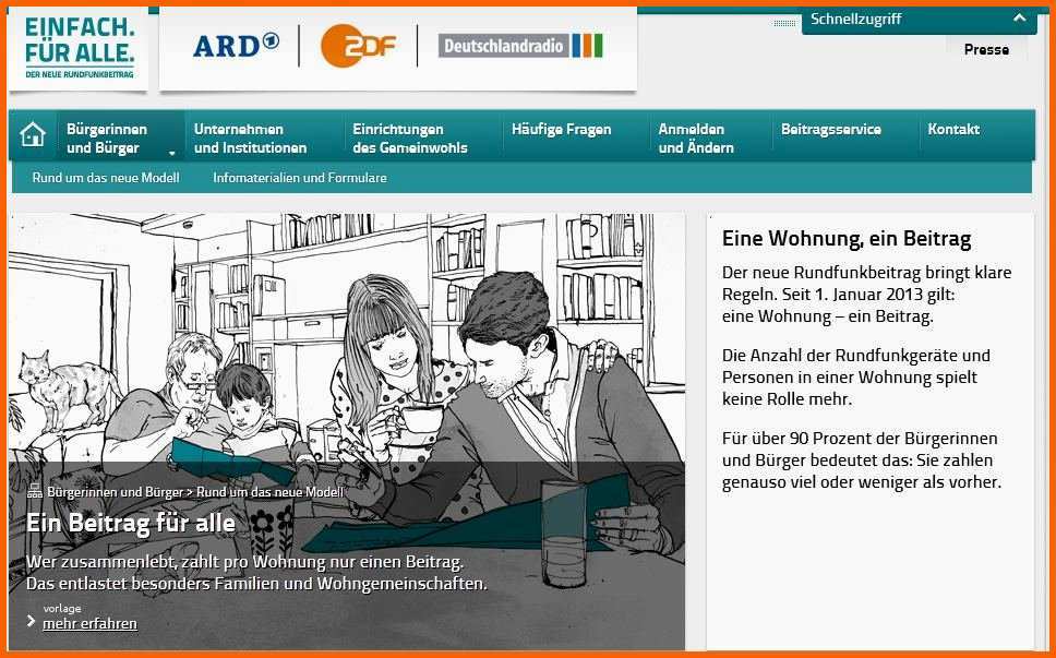 Einzigartig Rundfunkbeitrag “gez” Kündigen Wie Geht Das Und Wer