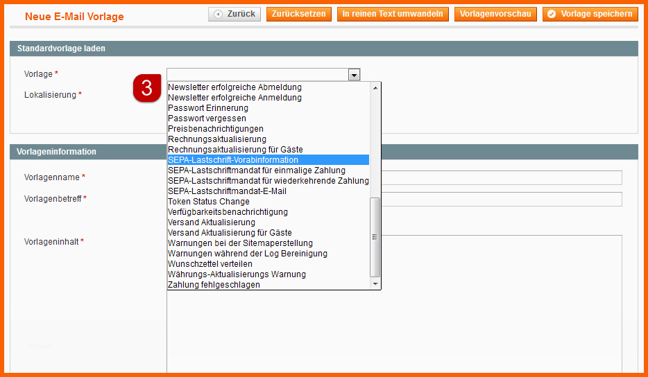 Einzigartig Sepa Lastschrift Für Magento Vorlagen Anpassen