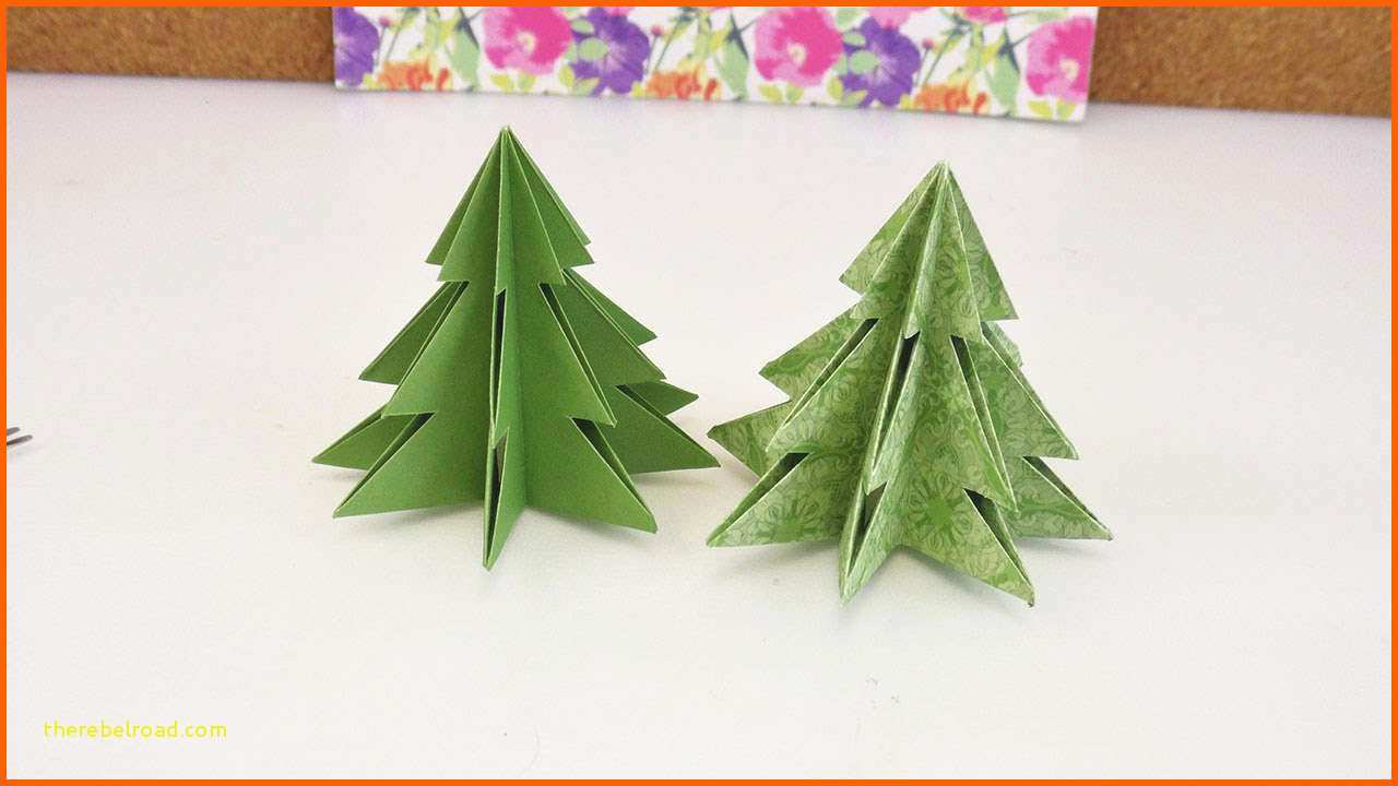 Einzigartig Tannenbaum Basteln Papier Vorlage | Kostenlos ...