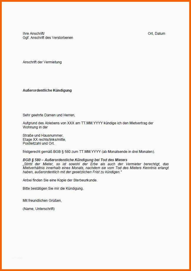 Einzigartig Telekom Kündigung Vorlage Wegen Umzug