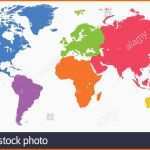 Einzigartig Vektor Helle ähnliche Weltkarte isolierten Auf Weißen