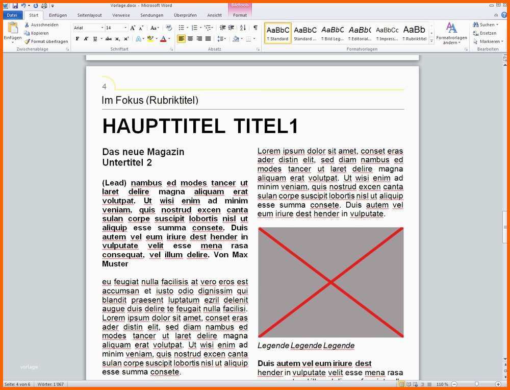 Einzigartig Vorlage Für Word Erstellen – Mimpi