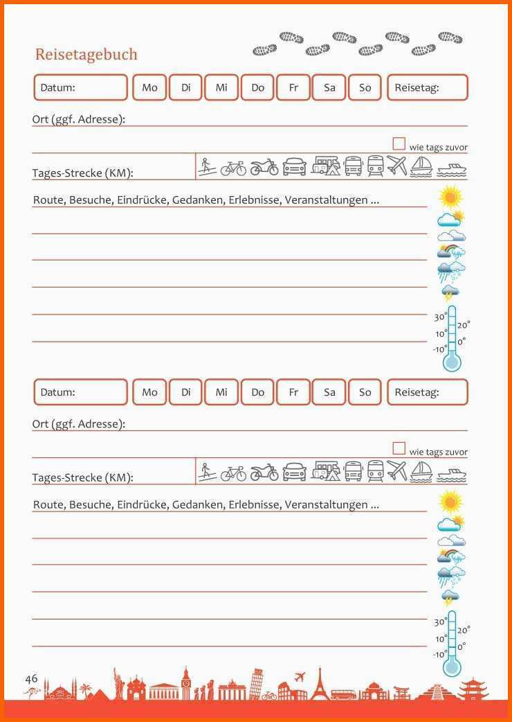 Einzigartig Vorlage Reisetagebuch Word Schön Beste Reisetagebuch