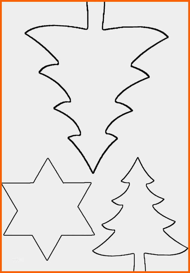 Einzigartig Vorlagen Tannenbaum