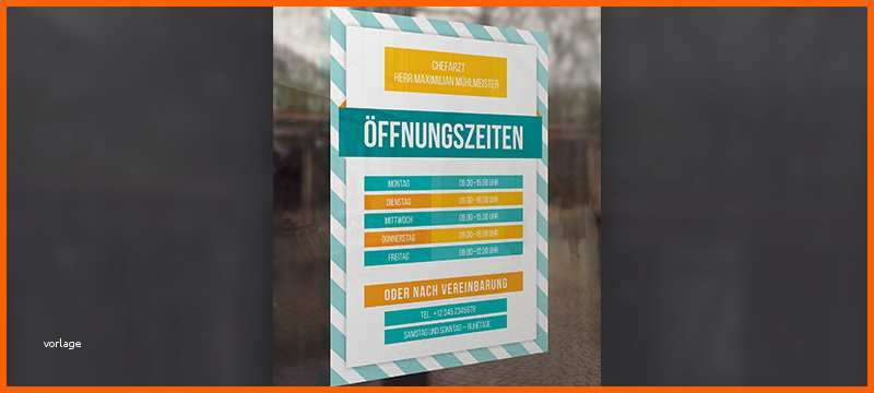 Einzigartig Vorlagen Zum Aushang Von Sprech Und Öffnungszeiten Im