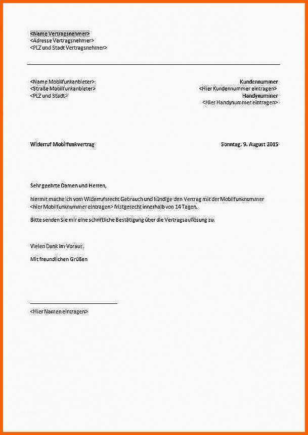 Einzigartig Widerrufsrecht Handyvertrag Vodafone Shop Widerruf