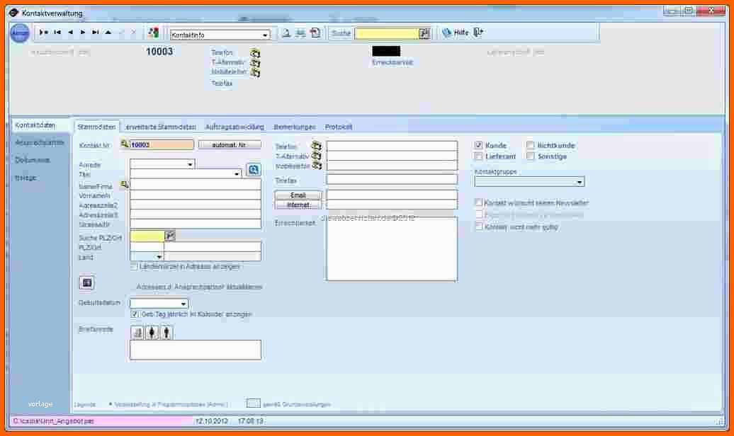 Empfohlen 15 Kundenverwaltung Excel Vorlage Kostenlos