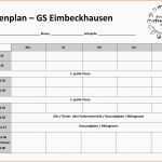 Empfohlen 15 Stundenplan Vorlage Pdf