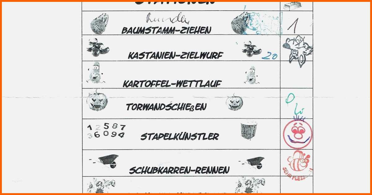Empfohlen 26 Schön Stempelkarte Kinder Vorlage Vorräte
