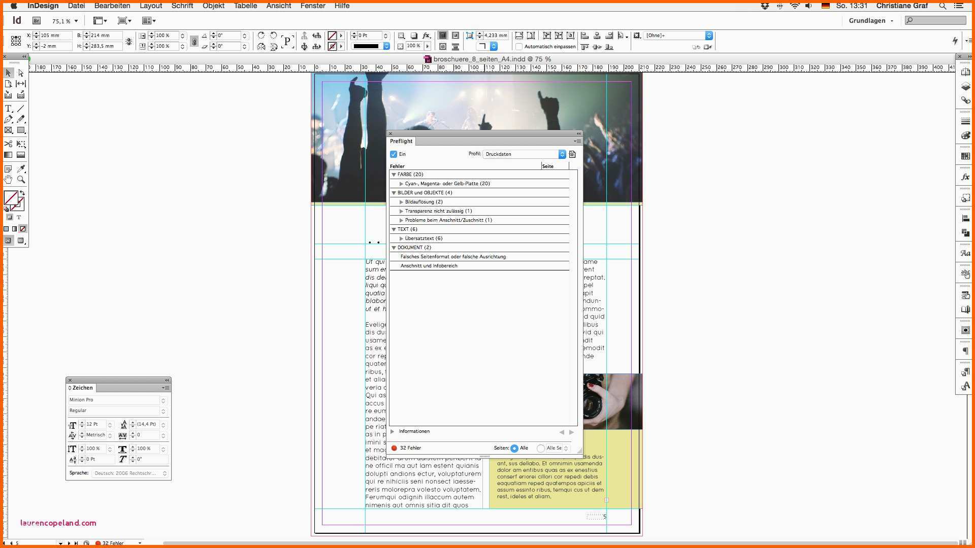 Empfohlen 6 Seitiger Flyer Vorlage Indesign Inhalt Einer Broschüre