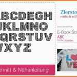 Empfohlen Alphabet „abc“ Für Applikationen Auf Zierstoff