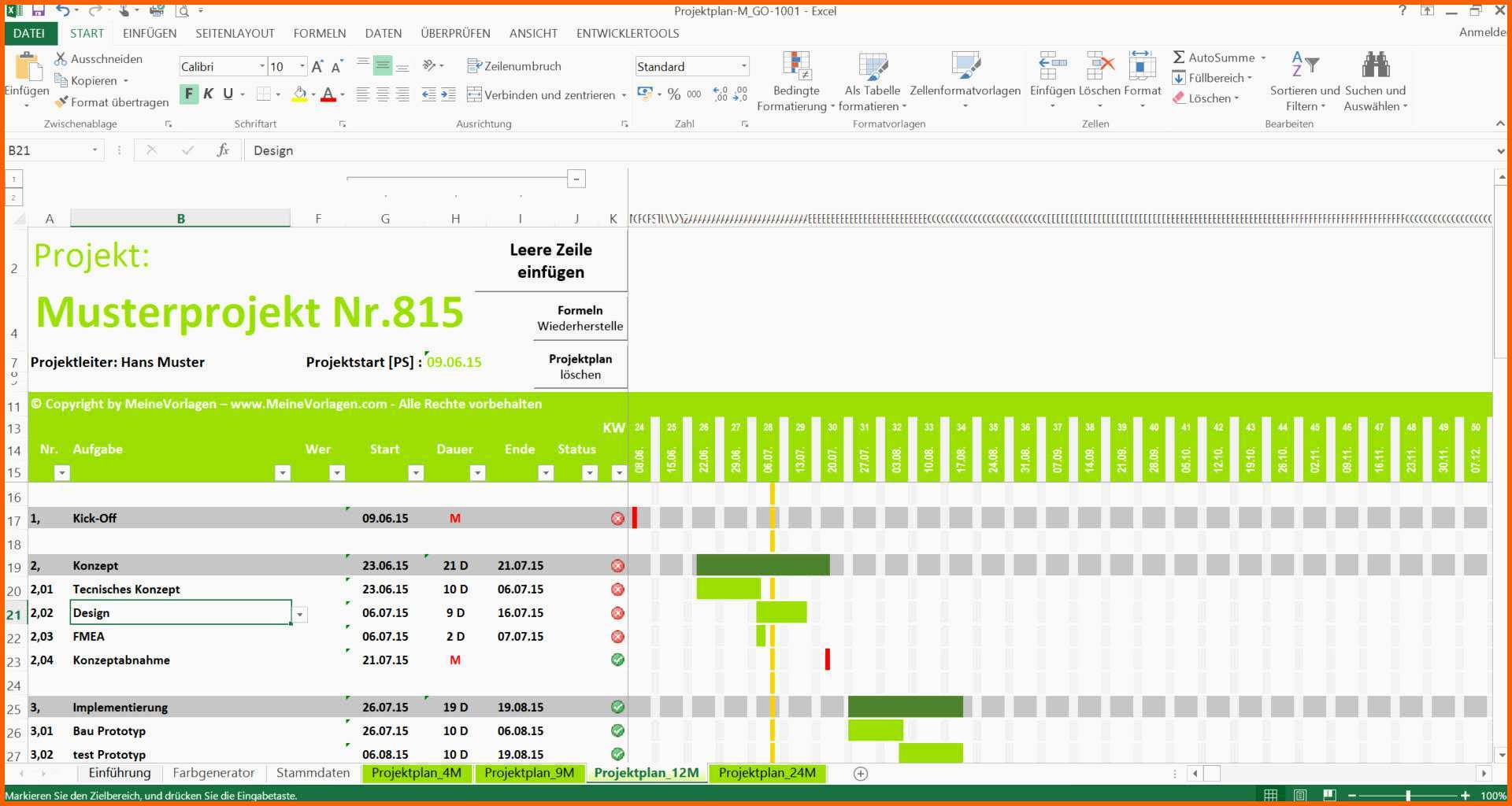Empfohlen Aufmaßblatt Excel