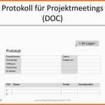 Empfohlen Besprechungsprotokoll Vorlage Word – Wordde