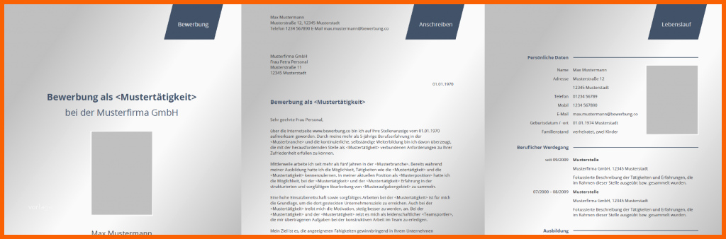 Empfohlen Bewerbung Muster & Vorlagen Kostenlos Herunterladen