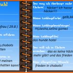 Empfohlen Chobots Freundebuch