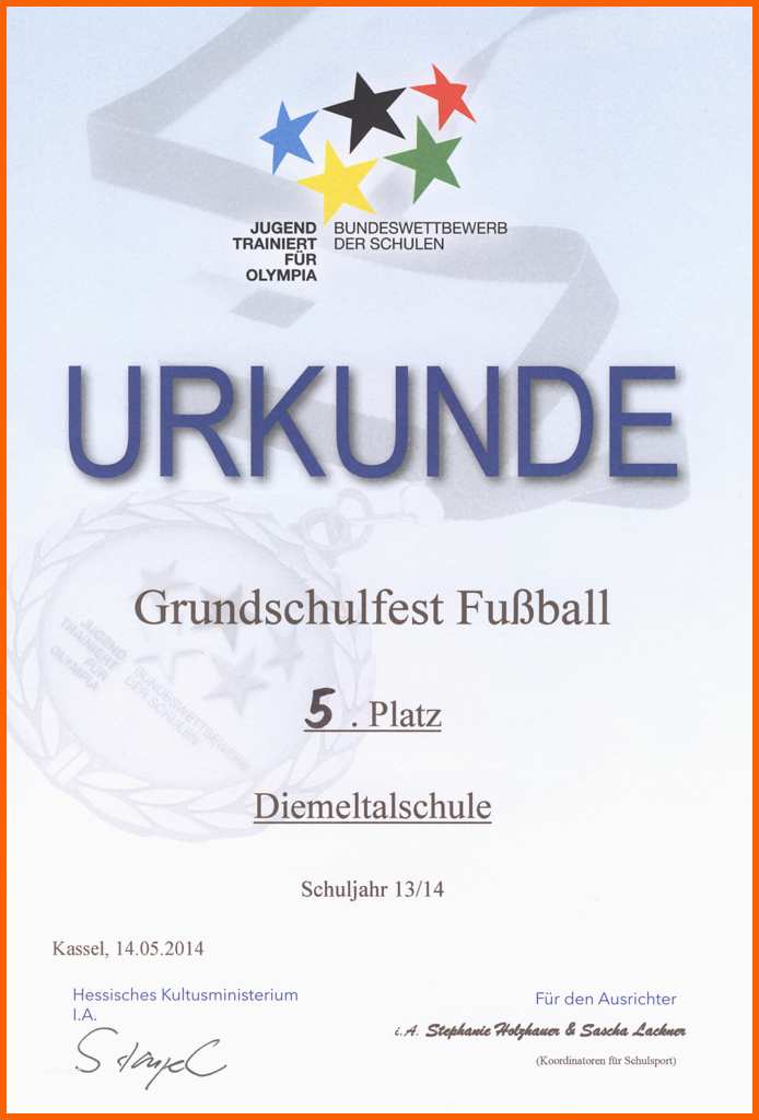 Empfohlen Diemeltalschule Liebenau Unsere Auszeichnungen