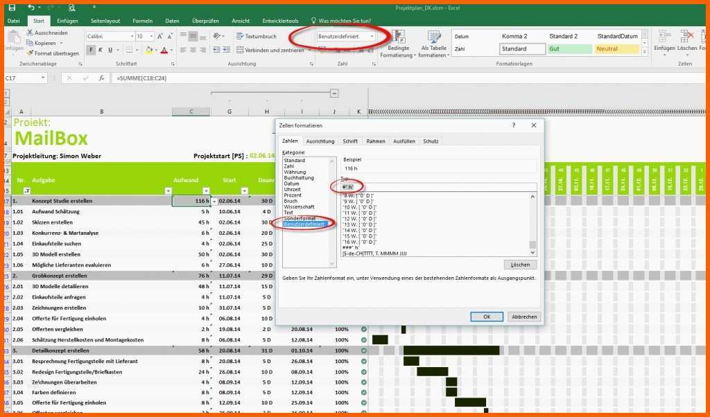 Empfohlen Excel Vorlage Projektplan Süß Projektplan Excel