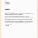 Empfohlen fortgeschritten Anschreiben Briefkopf Muster 9 Brief