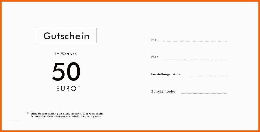 Empfohlen Gutscheine Zum Ausdrucken Madeleine issing