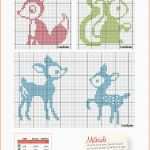 Empfohlen Kreuzstich Vorlage "furry Friends" Rehe Fuchs