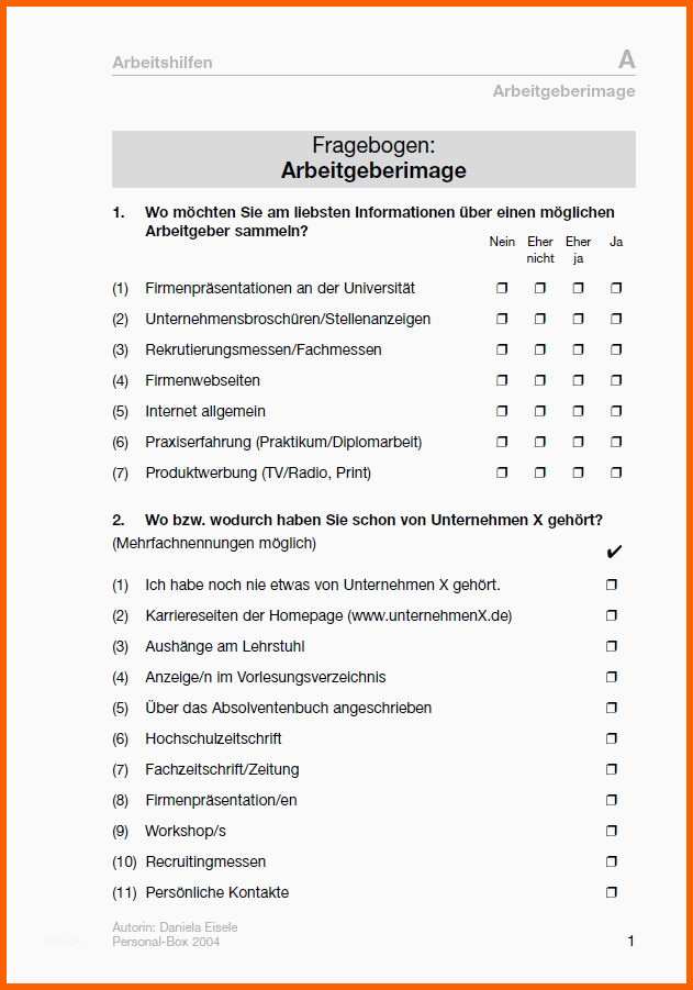 Empfohlen Mitarbeitergespräch Fragebogen Vorlage – Download Vorlagen