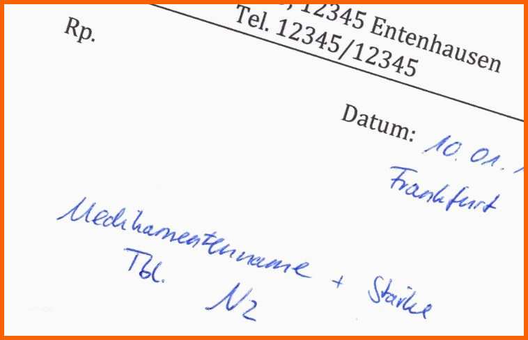 Empfohlen Privatrezept Vorlage Word – Nyata