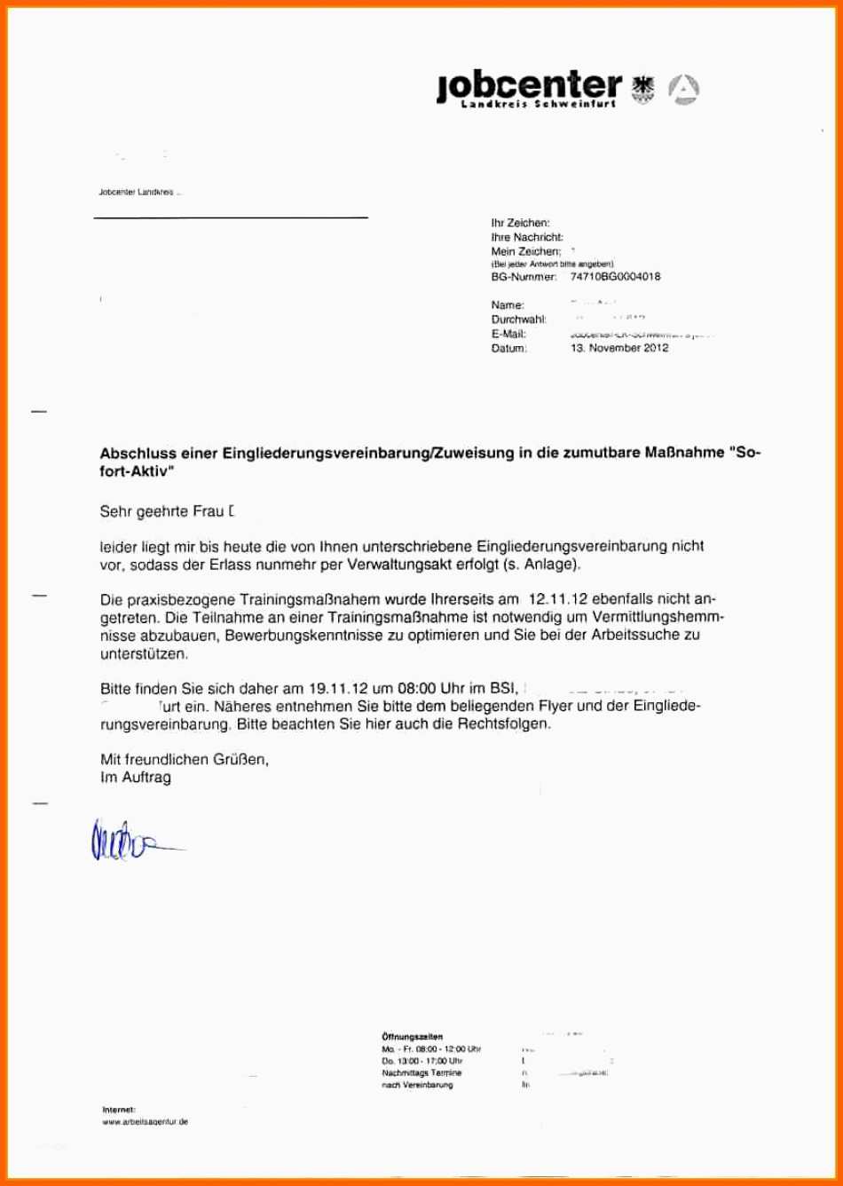 Empfohlen Qualifiziert Initiativbewerbung Anschreiben Jobcenter