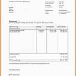 Empfohlen Rechnungsvorlage Schweiz Im Word &amp; Excel format Kostenlos