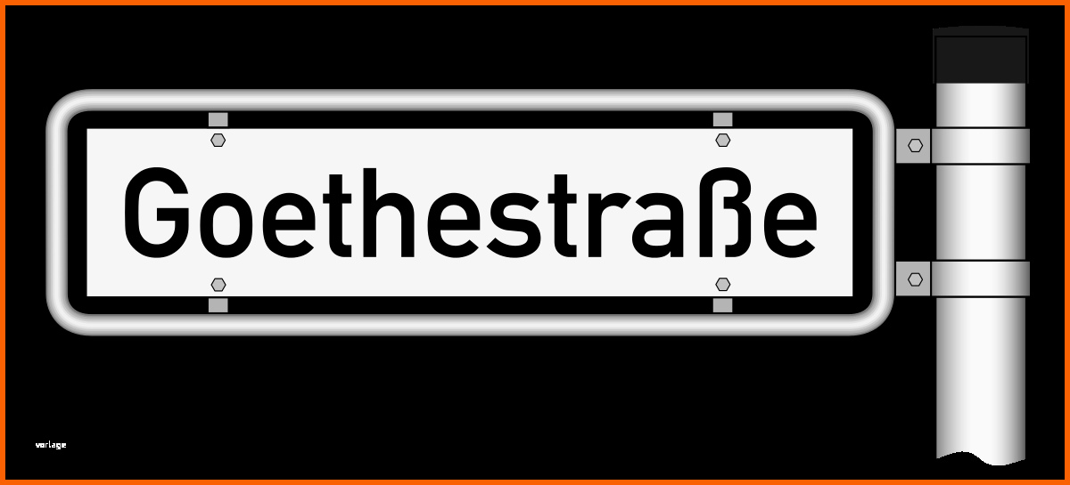 Empfohlen Straßenschild –