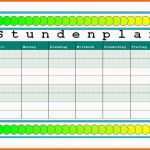 Erschwinglich 15 Excel Stundenplan