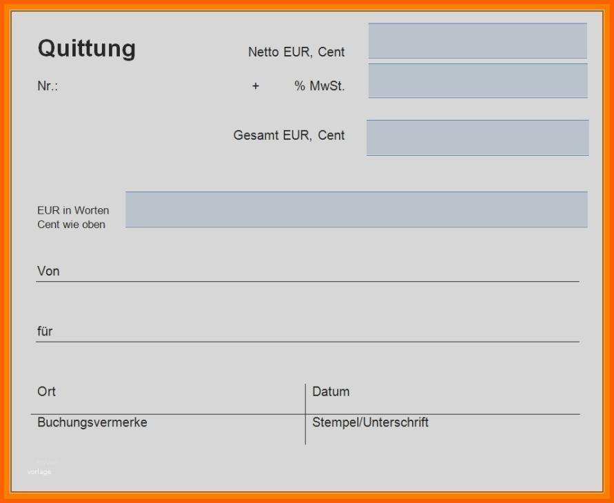 Erschwinglich 17 Privat Quittung