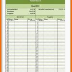 Erschwinglich 7 Kassenbuch Pdf Vorlage