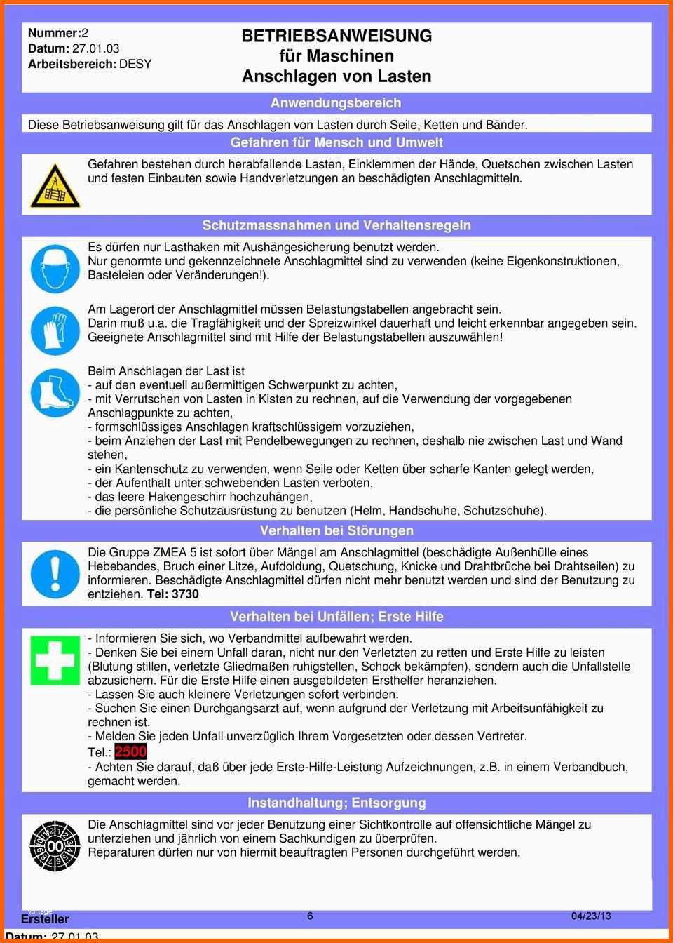 Erschwinglich Betriebsanweisungen Für Mdi Pdf