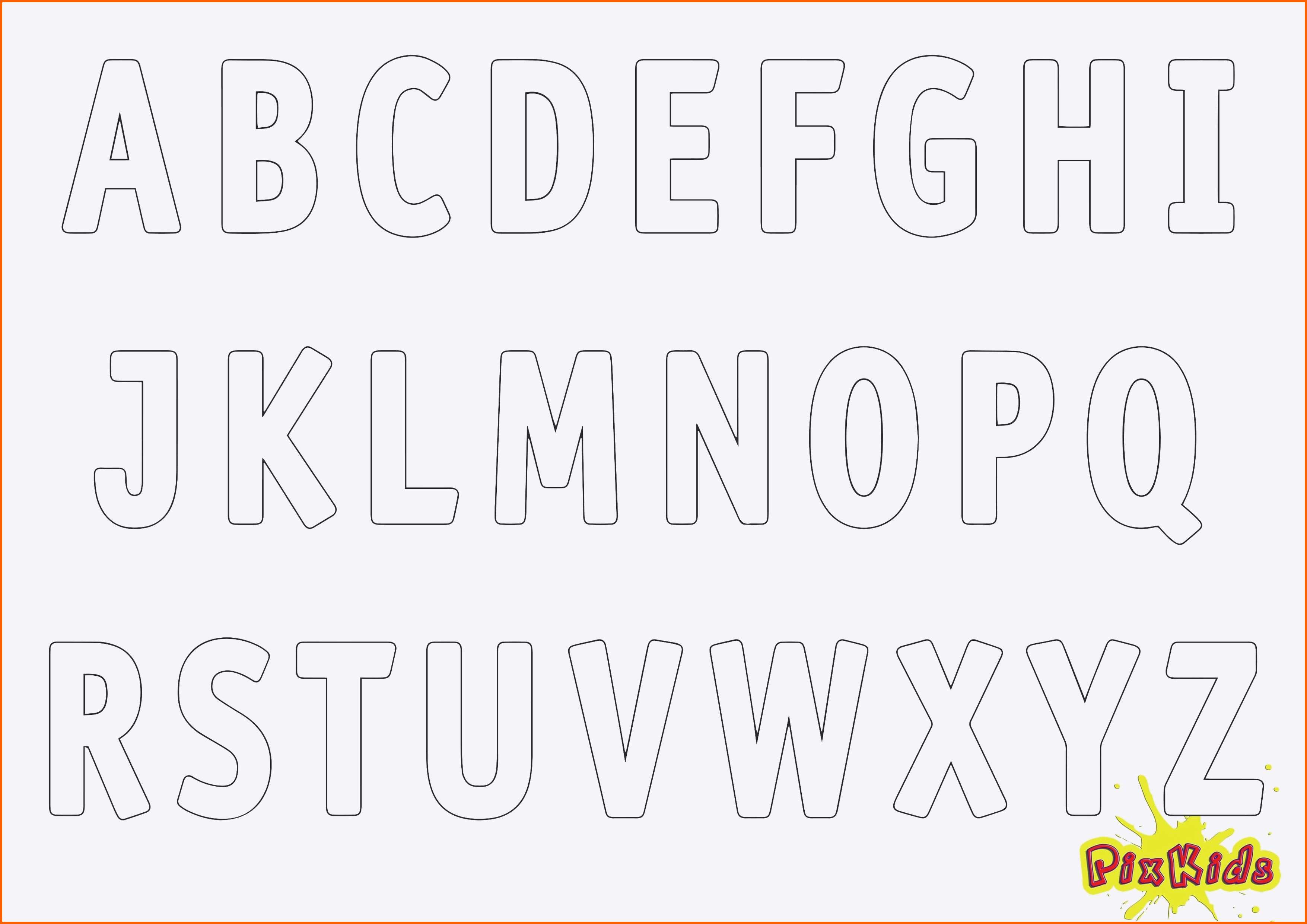 Erschwinglich Buchstaben Vorlagen Zum Ausdrucken Kostenlos