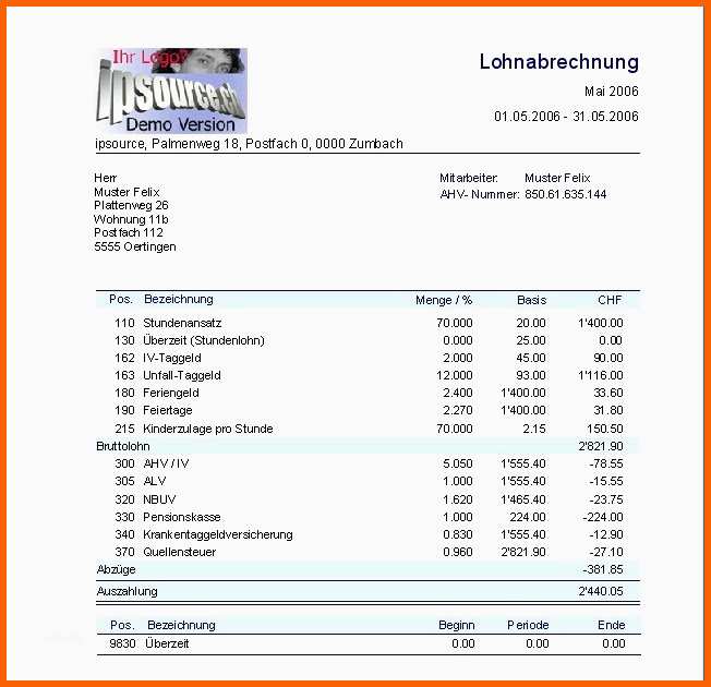 Erschwinglich Business Wissen Management Security Lohnabrechnung Vorlage