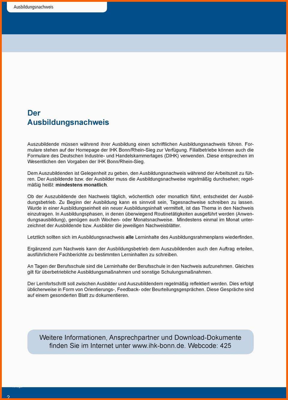 Erschwinglich Der Ausbildungsnachweis Informationen Zur Ausbildung Von