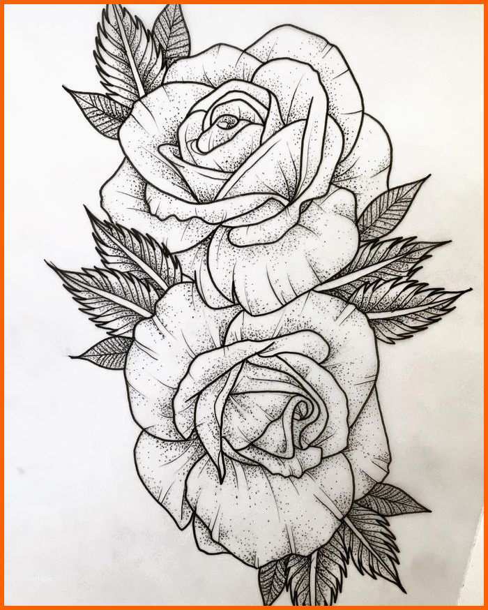 Erschwinglich Die Besten 25 Rosen Tattoos Ideen Auf Pinterest