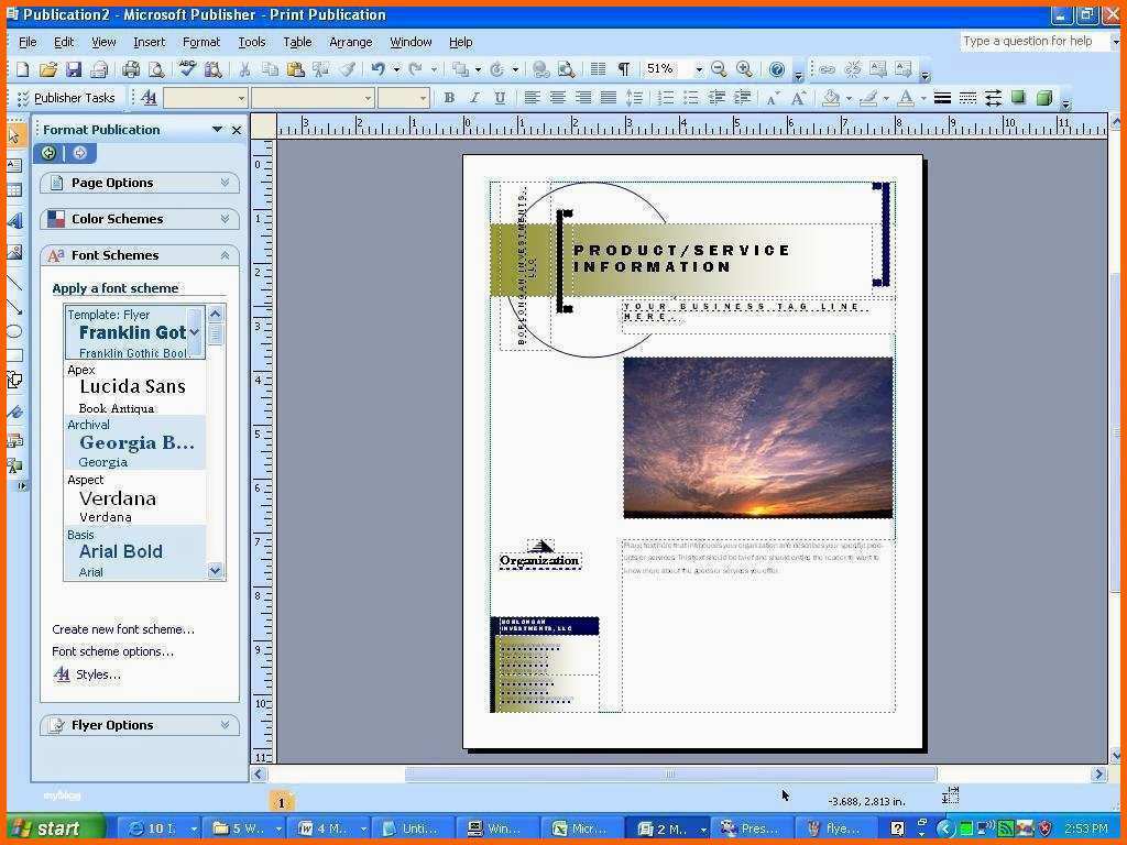 Erschwinglich Flyer Mit Word Erstellen Flyer Mit Den Neuen Werkzeugen