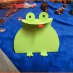 Erschwinglich Frosch Basteln Aus Papier Anleitung Und Download Der
