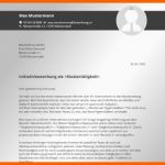 Erschwinglich Initiativbewerbung Muster &amp; Vorlagen Inkl Anschreiben