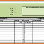 Erschwinglich Kassenbuch Excel Download