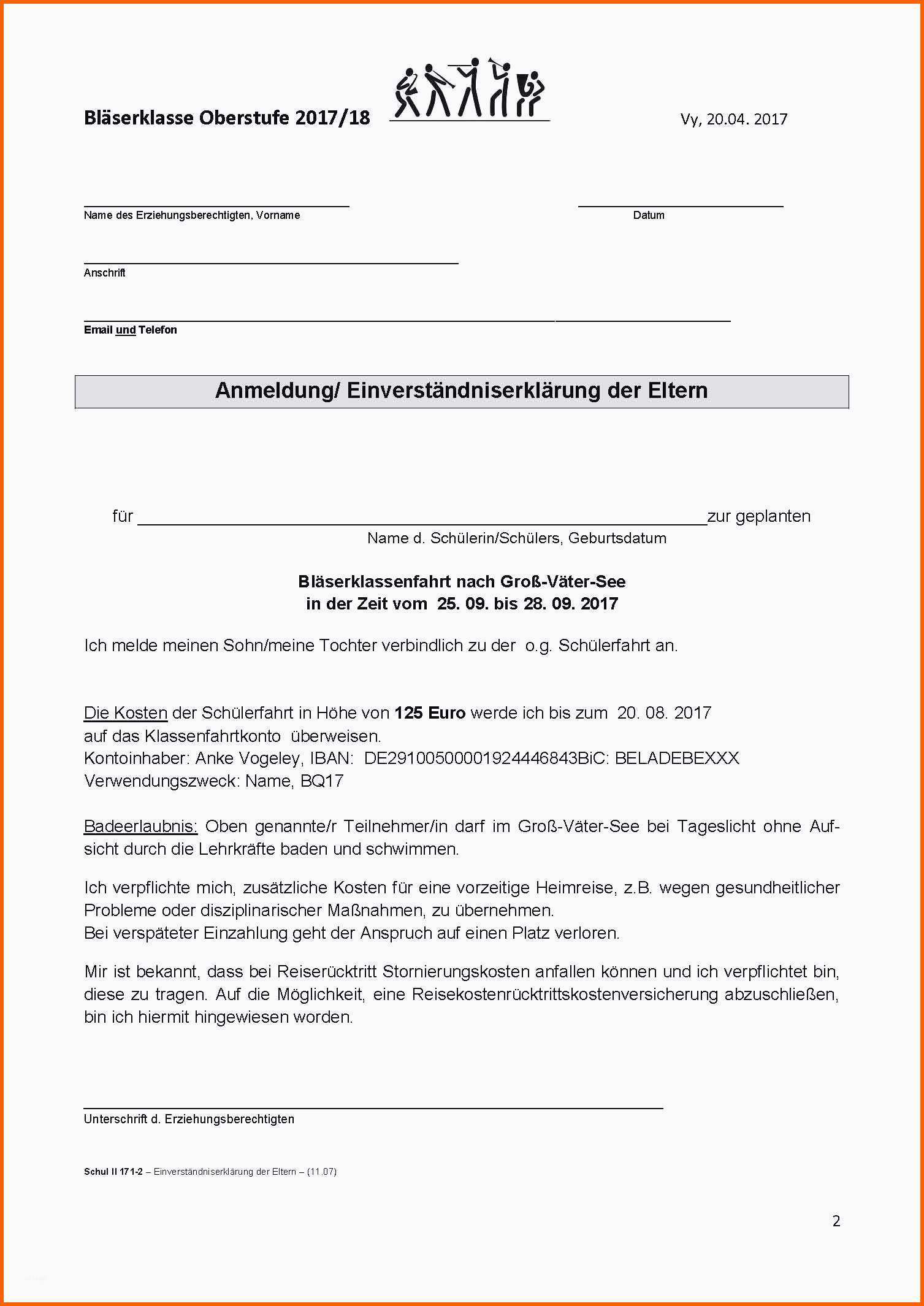 Erschwinglich Unglaubliche Muttizettel Vorlage Ohne Begleitperson
