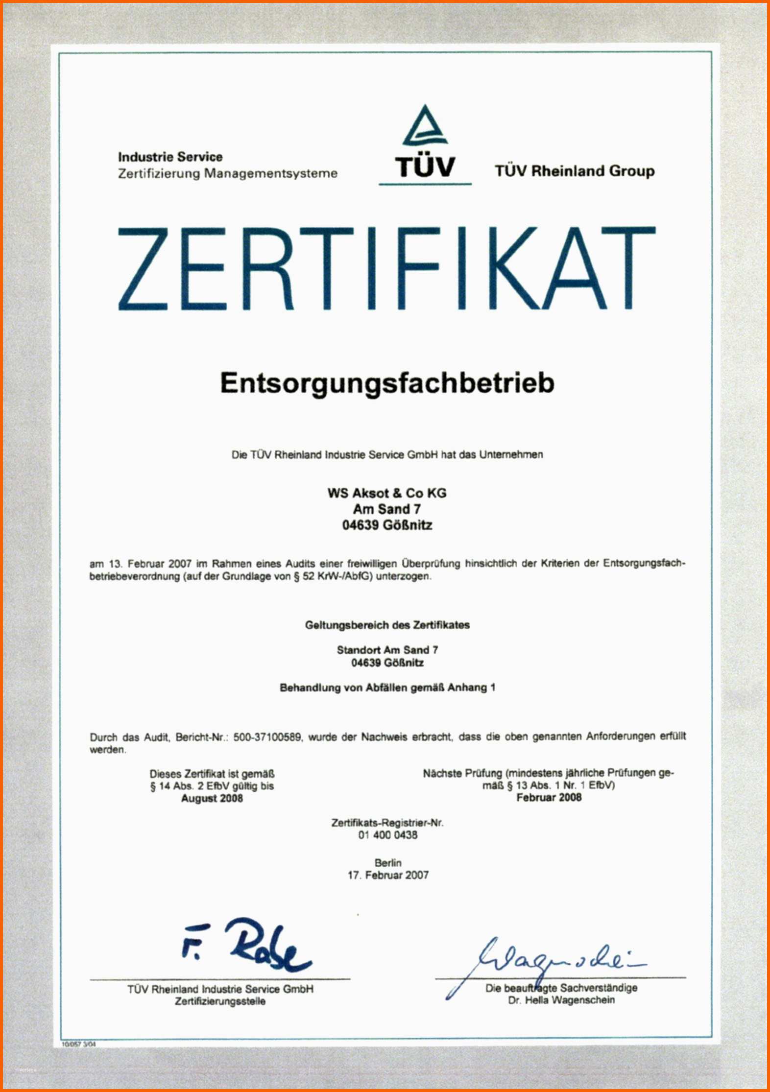 Erschwinglich Zertifikat Vorlage Word – Vorlagen 1001